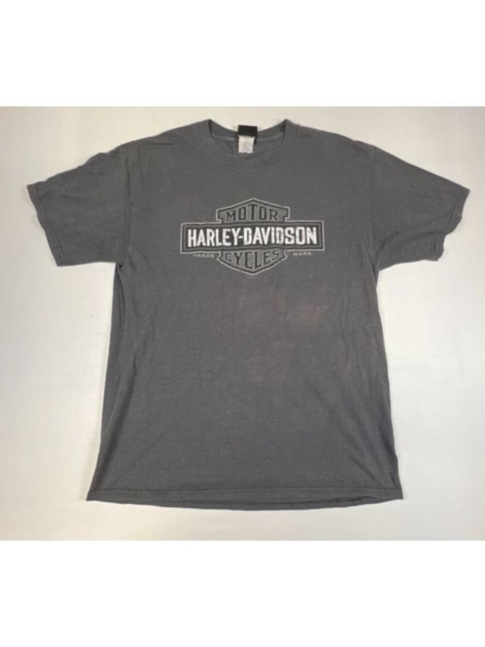 Harley-Davidson T-Shirt Men Gray Williamstown WV Dealer Graphic Logo Tee